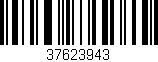 Código de barras (EAN, GTIN, SKU, ISBN): '37623943'