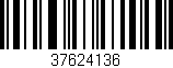 Código de barras (EAN, GTIN, SKU, ISBN): '37624136'