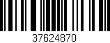 Código de barras (EAN, GTIN, SKU, ISBN): '37624870'