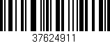 Código de barras (EAN, GTIN, SKU, ISBN): '37624911'