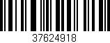 Código de barras (EAN, GTIN, SKU, ISBN): '37624918'