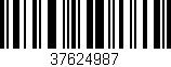 Código de barras (EAN, GTIN, SKU, ISBN): '37624987'
