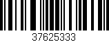 Código de barras (EAN, GTIN, SKU, ISBN): '37625333'