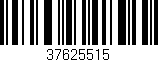 Código de barras (EAN, GTIN, SKU, ISBN): '37625515'