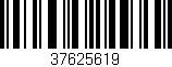 Código de barras (EAN, GTIN, SKU, ISBN): '37625619'