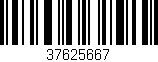 Código de barras (EAN, GTIN, SKU, ISBN): '37625667'