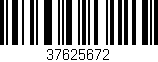 Código de barras (EAN, GTIN, SKU, ISBN): '37625672'