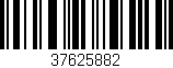 Código de barras (EAN, GTIN, SKU, ISBN): '37625882'