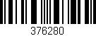 Código de barras (EAN, GTIN, SKU, ISBN): '376280'