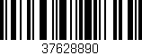 Código de barras (EAN, GTIN, SKU, ISBN): '37628890'