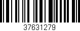 Código de barras (EAN, GTIN, SKU, ISBN): '37631279'