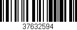Código de barras (EAN, GTIN, SKU, ISBN): '37632594'