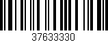 Código de barras (EAN, GTIN, SKU, ISBN): '37633330'
