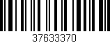 Código de barras (EAN, GTIN, SKU, ISBN): '37633370'