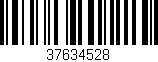 Código de barras (EAN, GTIN, SKU, ISBN): '37634528'