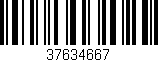 Código de barras (EAN, GTIN, SKU, ISBN): '37634667'