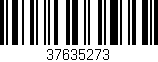Código de barras (EAN, GTIN, SKU, ISBN): '37635273'
