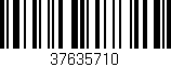Código de barras (EAN, GTIN, SKU, ISBN): '37635710'