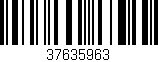 Código de barras (EAN, GTIN, SKU, ISBN): '37635963'