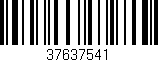 Código de barras (EAN, GTIN, SKU, ISBN): '37637541'