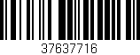 Código de barras (EAN, GTIN, SKU, ISBN): '37637716'