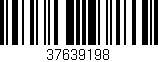 Código de barras (EAN, GTIN, SKU, ISBN): '37639198'