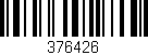 Código de barras (EAN, GTIN, SKU, ISBN): '376426'