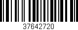 Código de barras (EAN, GTIN, SKU, ISBN): '37642720'
