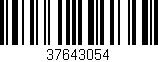 Código de barras (EAN, GTIN, SKU, ISBN): '37643054'