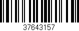 Código de barras (EAN, GTIN, SKU, ISBN): '37643157'