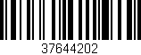 Código de barras (EAN, GTIN, SKU, ISBN): '37644202'