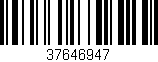 Código de barras (EAN, GTIN, SKU, ISBN): '37646947'