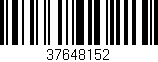 Código de barras (EAN, GTIN, SKU, ISBN): '37648152'