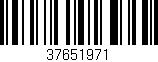 Código de barras (EAN, GTIN, SKU, ISBN): '37651971'