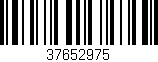 Código de barras (EAN, GTIN, SKU, ISBN): '37652975'