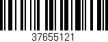 Código de barras (EAN, GTIN, SKU, ISBN): '37655121'