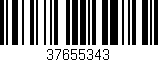 Código de barras (EAN, GTIN, SKU, ISBN): '37655343'