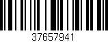Código de barras (EAN, GTIN, SKU, ISBN): '37657941'