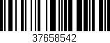 Código de barras (EAN, GTIN, SKU, ISBN): '37658542'