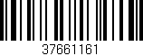Código de barras (EAN, GTIN, SKU, ISBN): '37661161'