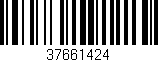 Código de barras (EAN, GTIN, SKU, ISBN): '37661424'