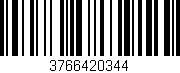 Código de barras (EAN, GTIN, SKU, ISBN): '3766420344'
