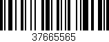 Código de barras (EAN, GTIN, SKU, ISBN): '37665565'