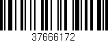 Código de barras (EAN, GTIN, SKU, ISBN): '37666172'