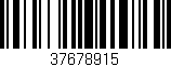 Código de barras (EAN, GTIN, SKU, ISBN): '37678915'
