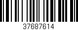 Código de barras (EAN, GTIN, SKU, ISBN): '37687614'