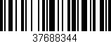 Código de barras (EAN, GTIN, SKU, ISBN): '37688344'