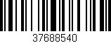 Código de barras (EAN, GTIN, SKU, ISBN): '37688540'