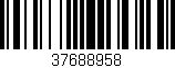 Código de barras (EAN, GTIN, SKU, ISBN): '37688958'
