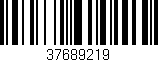 Código de barras (EAN, GTIN, SKU, ISBN): '37689219'